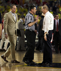 Michigan vs Indiana university basketball game 2013 photography by robbie small